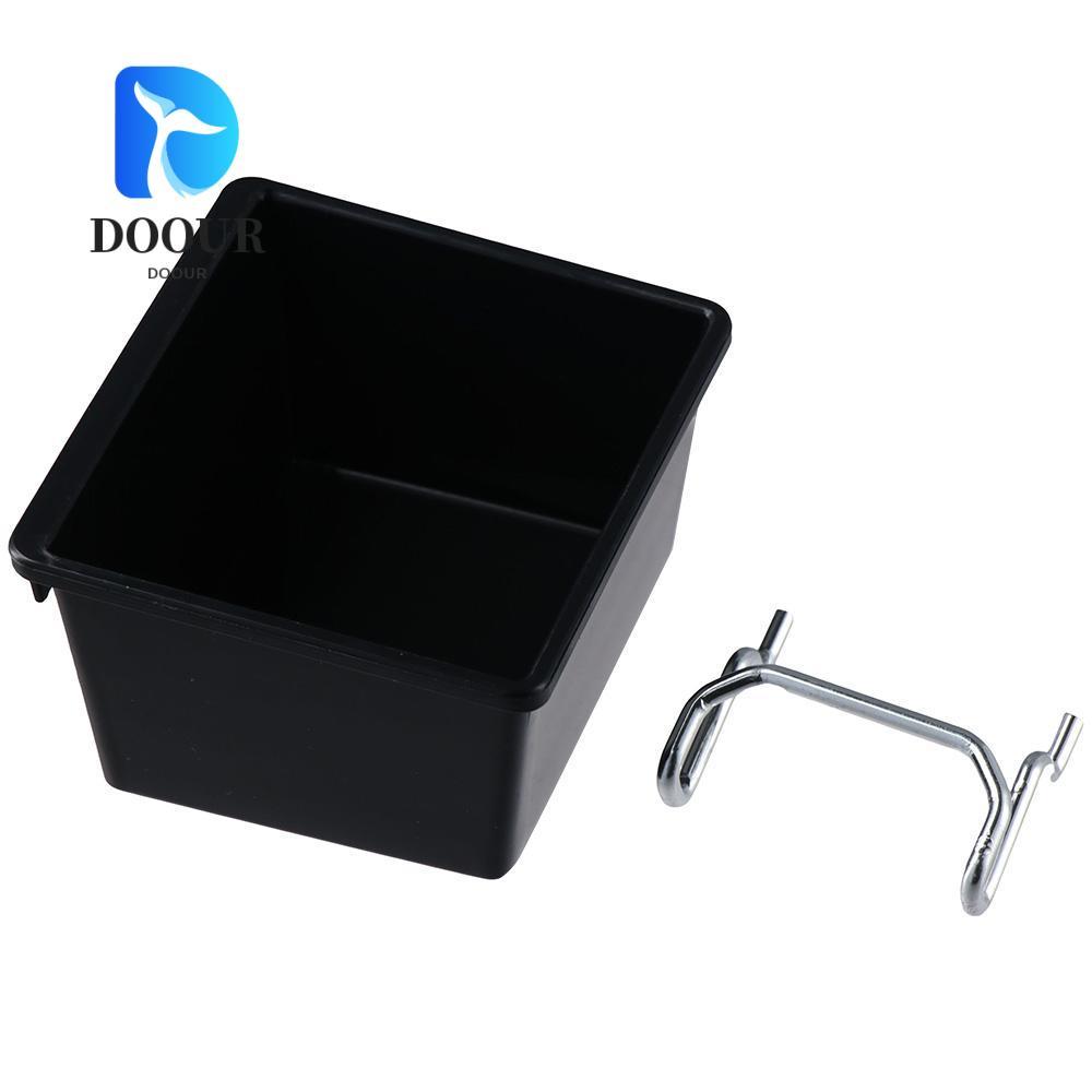 DOOUR Pegboard Bins, ตะขอ Pegboard PP, อุปกรณ์จัดระเบียบ