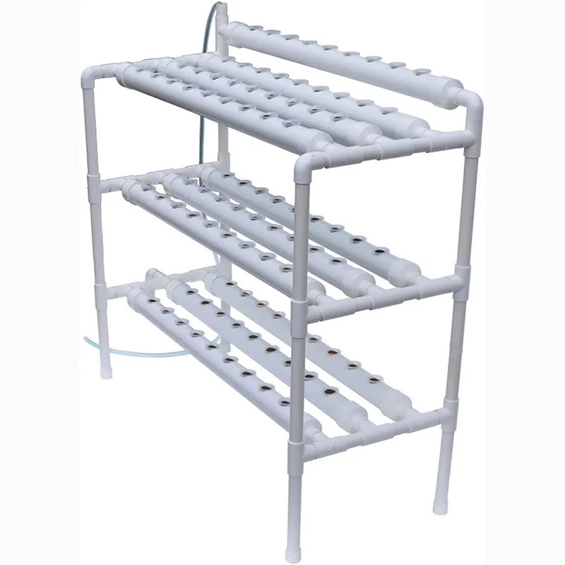 Hydroponic Site Grow Kit 90 ระบบเว็บไซต์พร้อมตะกร้า Nest ปั๊มน้ําและฟองน้ํา Plant Site Grow Kit (110
