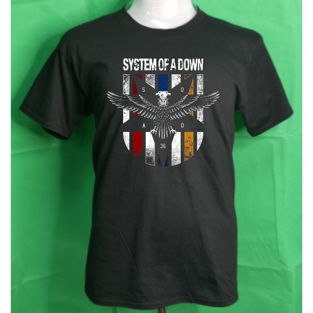 F169 SYSTEM OF A DOWN ROCK BAND เสื้อยืด S-5XL