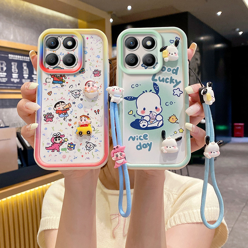 เคส Honor X8 5G / X6 5G / X6S 5G / X8A 5G  TPU เคส XX2TYGZ1 ตุ๊กตาสามมิติกรณีโทรศัพท์ที่สวยงาม