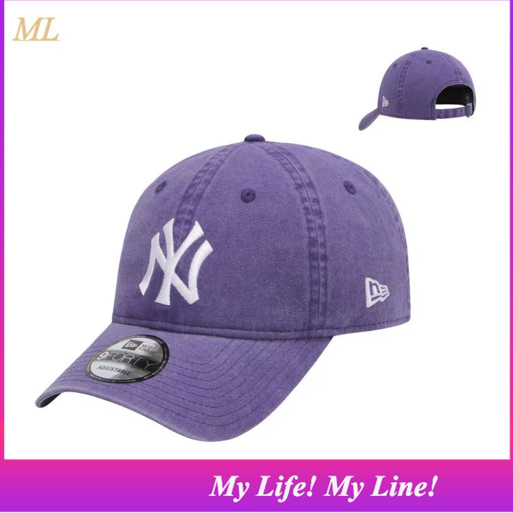 ML1 ใหม่ ERA 9FORTY MLB New York Yankees Pigment Washed Unstructured Ball Cap K-FASHION  15131650