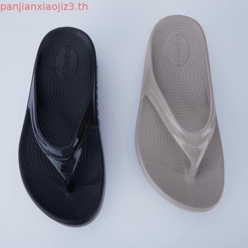 [รูปแบบใหม่] เกาหลี 2025ofos-รองเท้าแตะกีฬาผู้หญิงรองเท้าแตะหนาเพิ่มความสูง