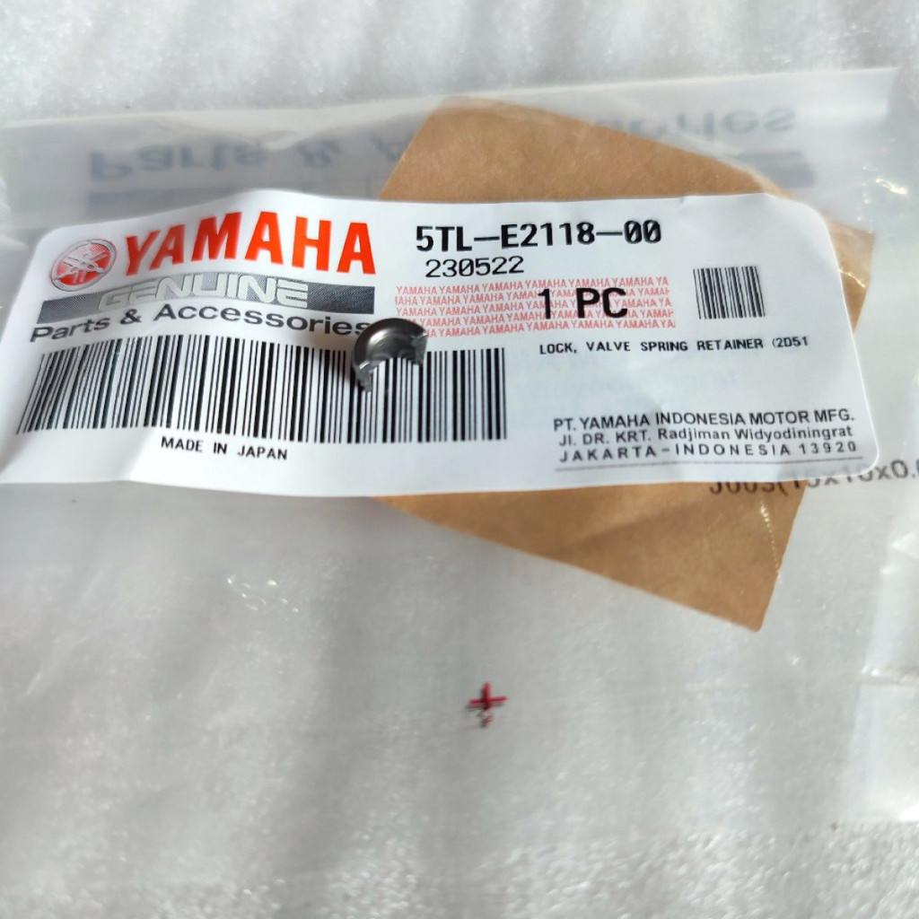 Mio Soul J Xeon X Ride RC Lexi Aerox 125 M3 N Max SZ วาล์วเล็บ Original Yamaha 5TL-E2118-00