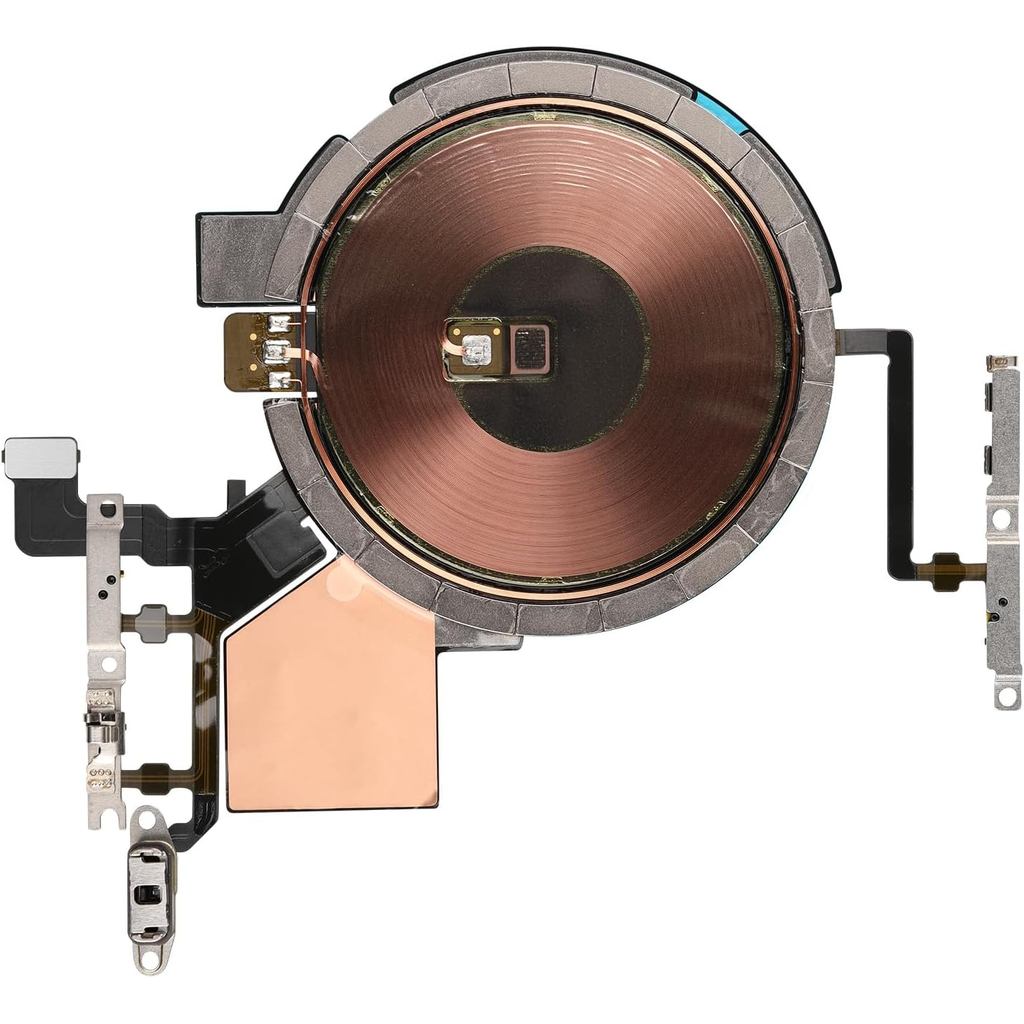 สําหรับ iPhone 14 Pro MAX เปิด/ปิดปุ่มปรับระดับเสียงเปลี่ยนไร้สายชาร์จปุ่มปรับระดับเสียง Flex Cable 