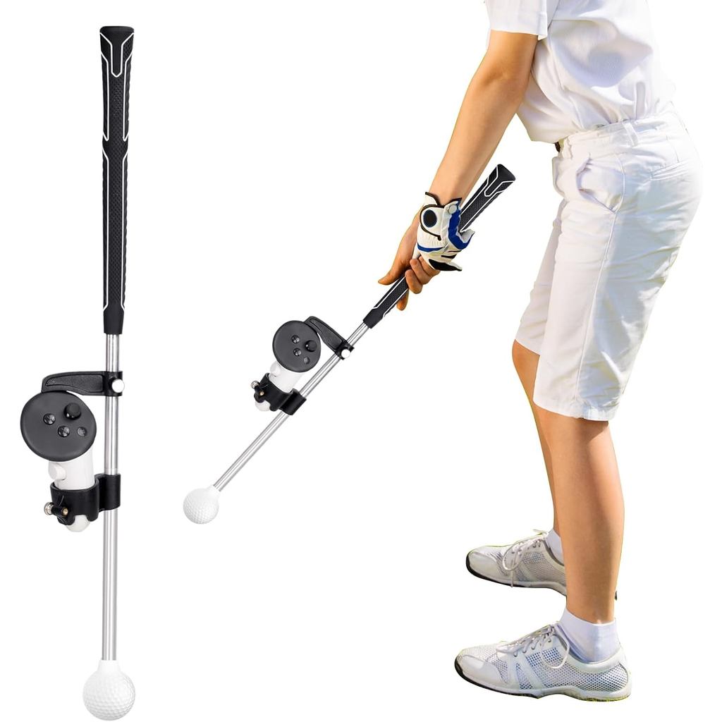 VR Weighted Golf Club Compatiable สําหรับ Meta Quest 3/Quest 3S Controller สิ่งที่แนบมาสําหรับประสบก