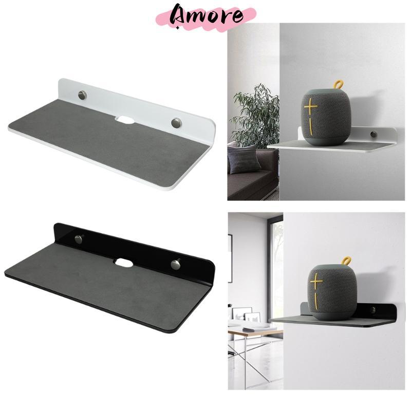 Amore Universal Wall Shelf Speaker Holder for Small Portable Speakers สมาร์ทโฟน Wall Floating Shelf 
