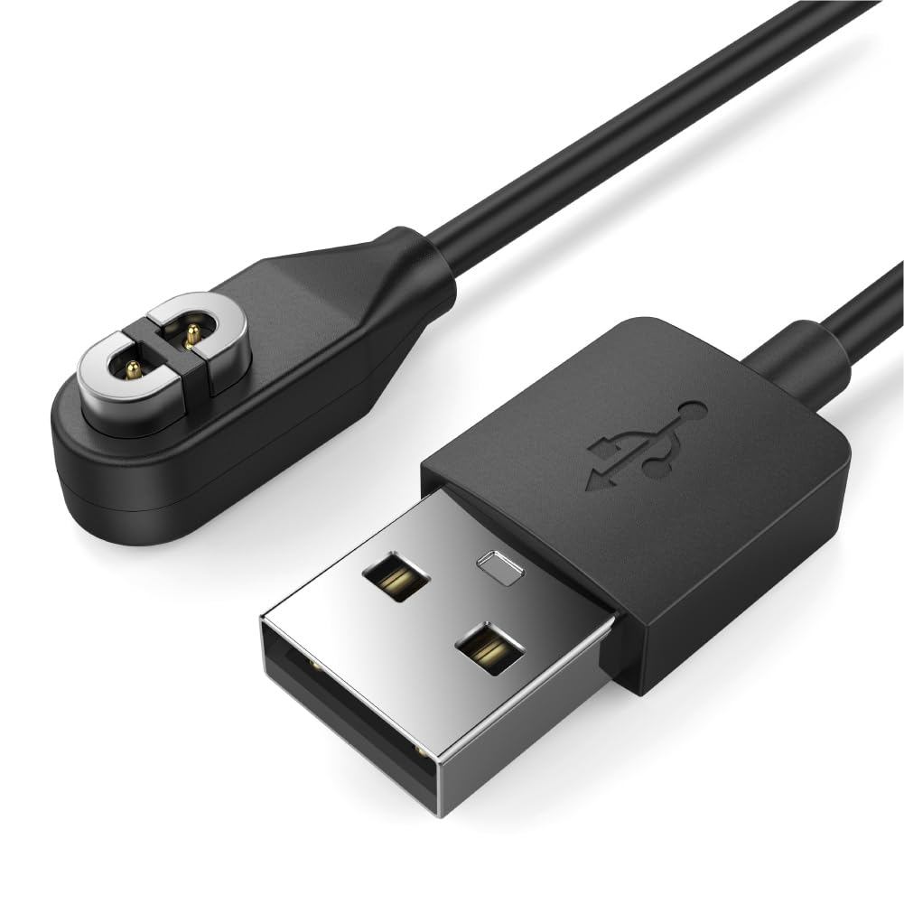 TUSTA Magnetic Charger Cable เข้ากันได้กับ Wahoo TRACKR Heart Rate Monitor - 1M