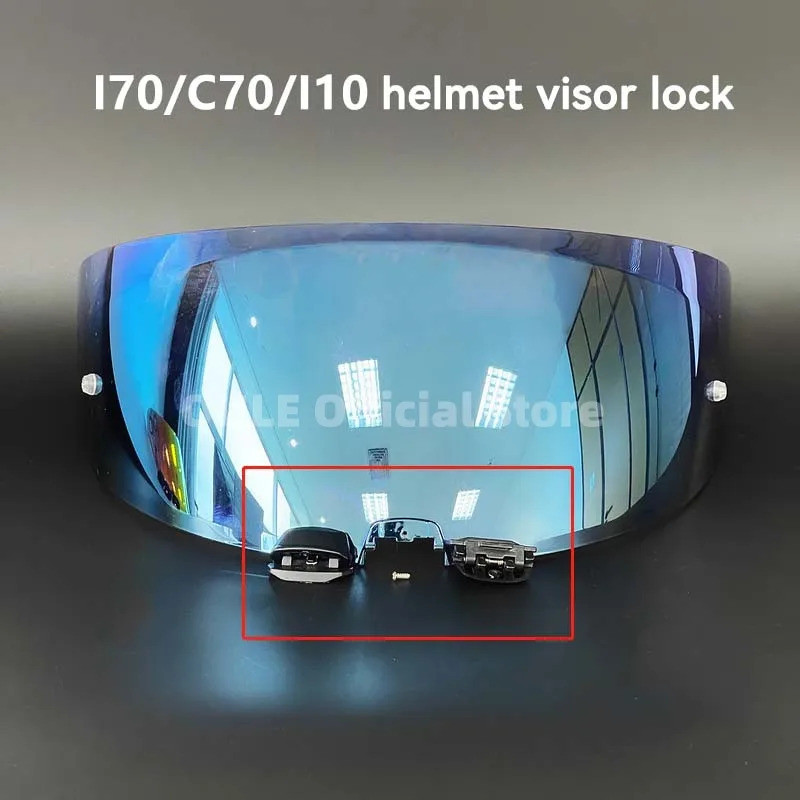 หมวกกันน็อค Visor ด้านหน้า button Buckle สําหรับ HJC C70 FG-17 FG-ST IS-17 HJ20M I10 I70 HJ31 Cascos