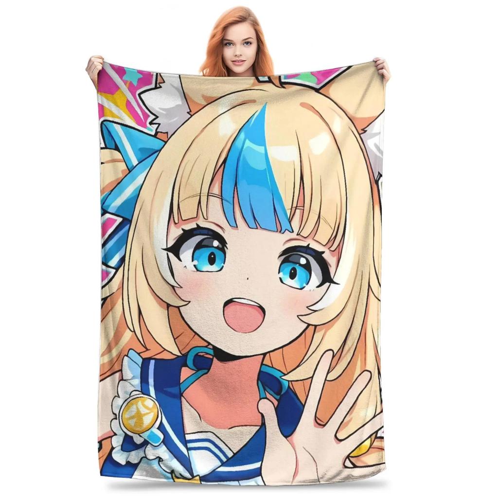 Sameko Saba คุณภาพนุ่มอบอุ่นโยนสําหรับโซฟาเก้าอี้โซฟาเตียงฤดูใบไม้ผลินักเรียนผ้าคลุมเตียงสิ่งทอที่บ้