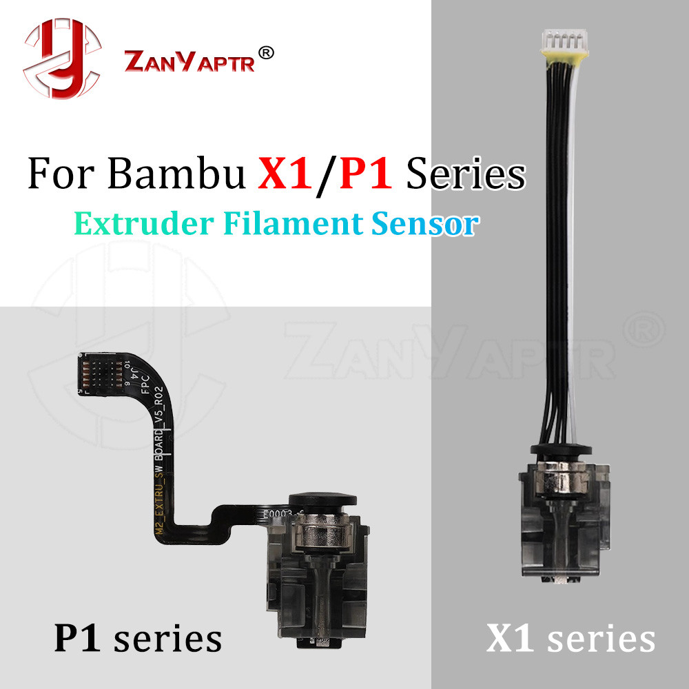 For Bambu Lab X1 X1C P1P P1S A1 A1mini Extruder Filament Sensor Replacement parts for 3D Printer acc
