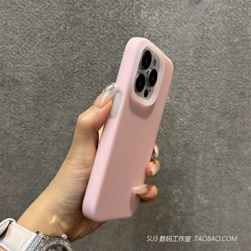 [Soft Waxy Q-Bomb, Not Yellow] Jelly Dirt-Resistant Real Liquid Silicone เหมาะสําหรับเคสโทรศัพท์ viv