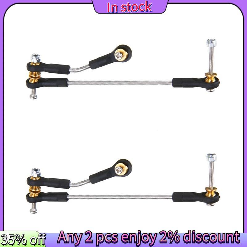 In stock-2 ชุดพวงมาลัย Link Servo Link Rod พวงมาลัยสําหรับ C14 C24 C34 B1 B14 B24 B16 B36 1/16 RC รถ