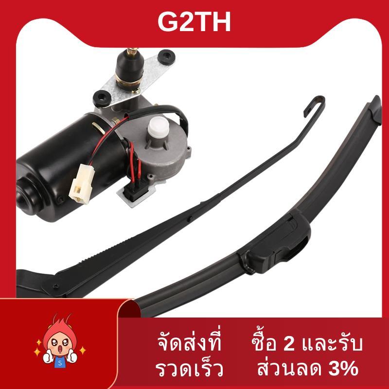 Universal UTV 12V ชุดปัดน้ําฝนกระจกไฟฟ้าสําหรับ Ranger RZR Can Am