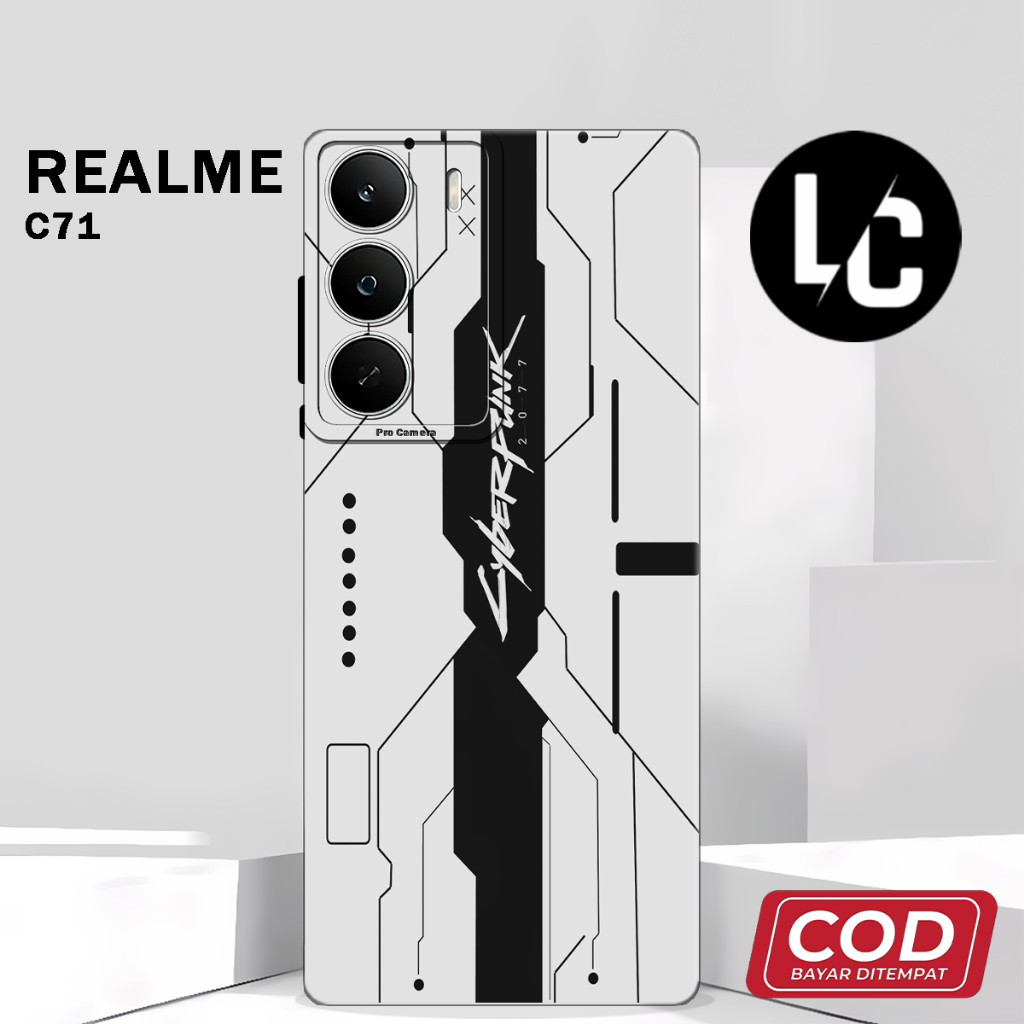 (AQ 8) ยืดหยุ่นยาง softcase สําหรับ REALME C71 C75X C75 ล่าสุดอะนิเมะ motif ปลอก l บทคัดย่อ l น่ารัก