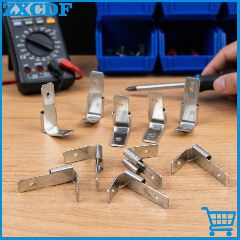 ZXCDF 6.3 มม.คู่ Piggyba Spade Connectors Universal Fit สําหรับเครื่องใช้ในบ้านสายไฟโครงการที่เชื่อถ