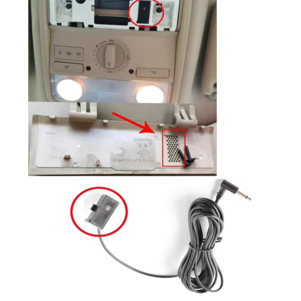 เหมาะสําหรับรถเยอรมันดัดแปลงเป็นระบบนําทาง Android, ไมโครโฟนด้านหลังโฮสต์ Sony/Pioneer/KENWOOD JVC