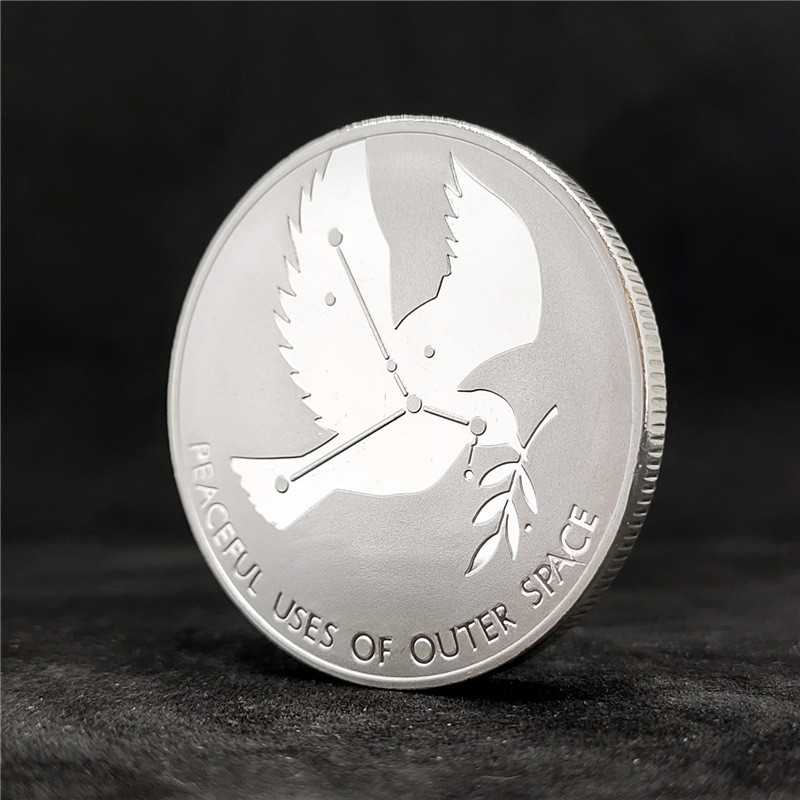 เหรียญที่ระลึก United Nations Pigeon of Peace Coins เหรียญที่ระลึกอเมริกัน เหรียญที่ระลึก United Nat