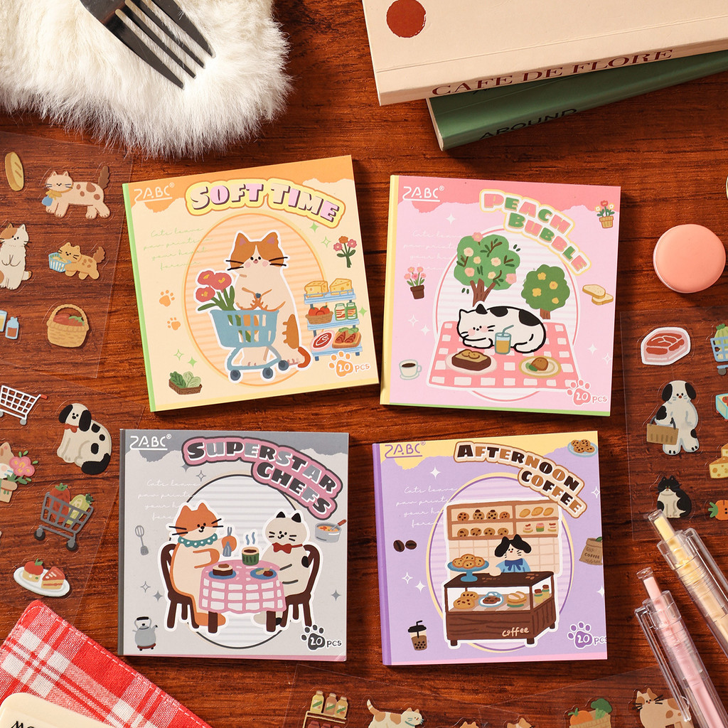 160 + 20 แผ่น INS สไตล์น่ารักการ์ตูนสติกเกอร์หนังสือ Kawaii สติกเกอร์สําหรับ Journaling Junk Journal Scrapbooking Planner DIY หัตถกรรม