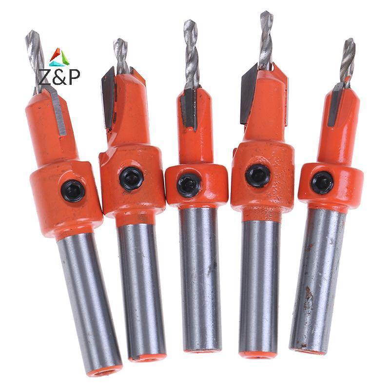 Z&P Countersink เจาะบิตงานไม้สกรู Chamfering ไม้เจาะรู Bit COD