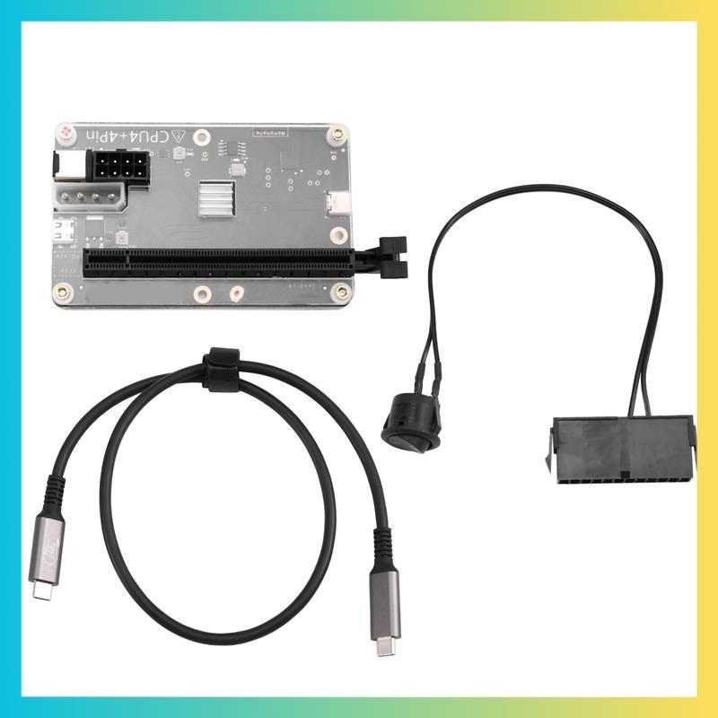 USB4 สําหรับ 4 /3 GPU Dock สําหรับ RTX5090 RX7900 สําหรับ External PCIe กราฟิกการ์ดแล็ปท็อปโน้ตบุ๊คส