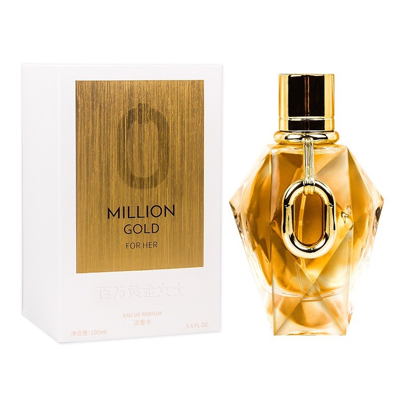 น้ำหอม MISS GOCO Million Gold Lady Perfume 100 ml หอมสดชื่น หวานนุ่ม กลิ่นดอกไม้หลายชนิด ผสานไม้หอมแ