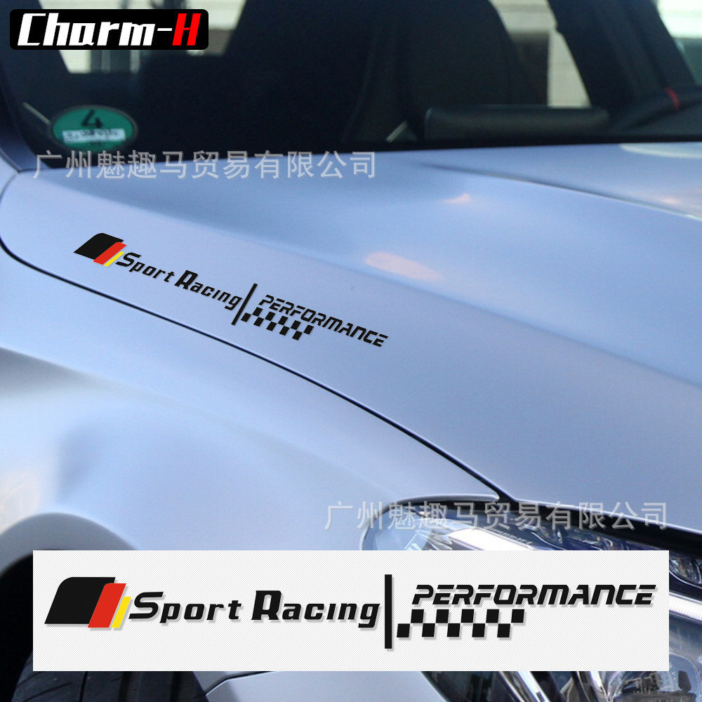 เหมาะสําหรับ Mercedes-Benz Benz Hood สติ๊กเกอร์ Mercedes-Benz Body Door สติ๊กเกอร์สะท้อนแสงเฉพาะ สติ