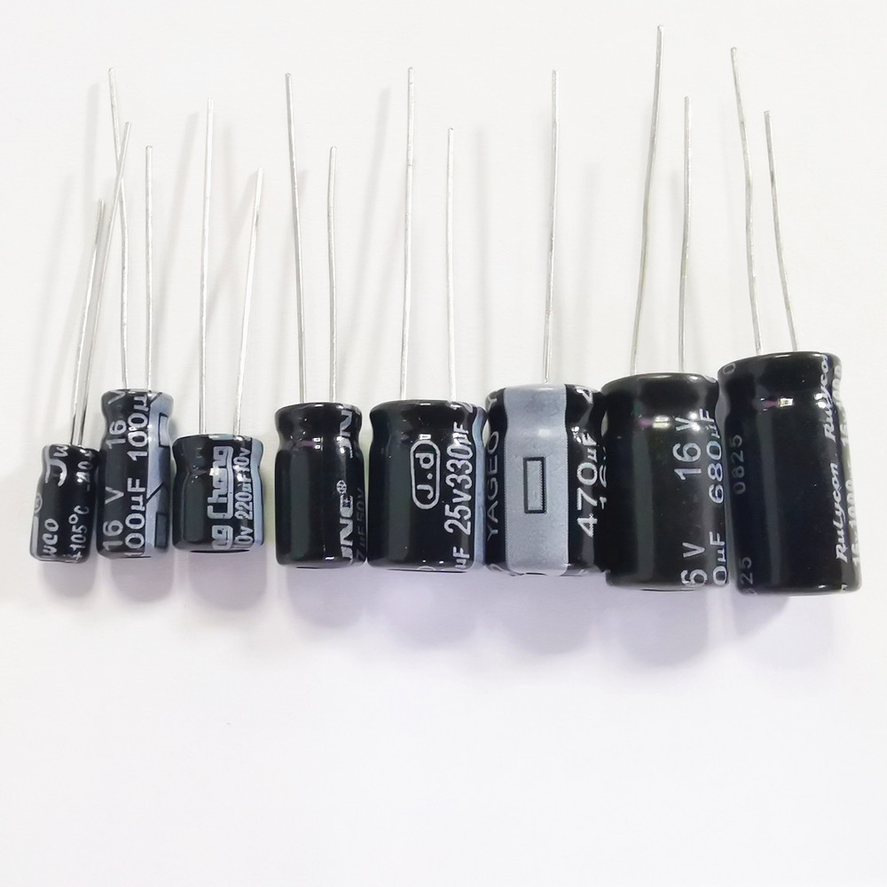 20PCS 35V-470uF อลูมิเนียม electrolytic capacitor 4V 10V 16V 25V 35V 100UF 220UF 330UF 470UF 680UF 1