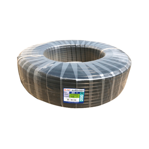 Super Products ท่อ LDPE PN2.5 ขนาด(1/2”)20 มม.x200 ม.คาดเขียว สินค้าขายดี!