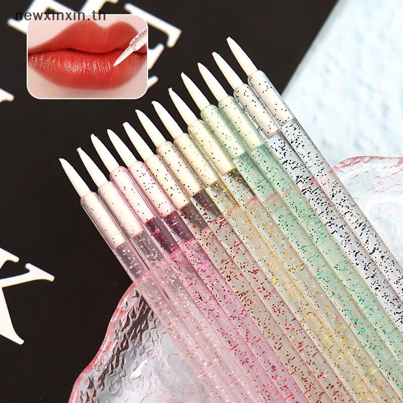 ^N^ Floing Lip Brush Lip Gloss Brush Crystal Rod Mini Lip Glaze Brush Disposable Lip Gloss Brush App