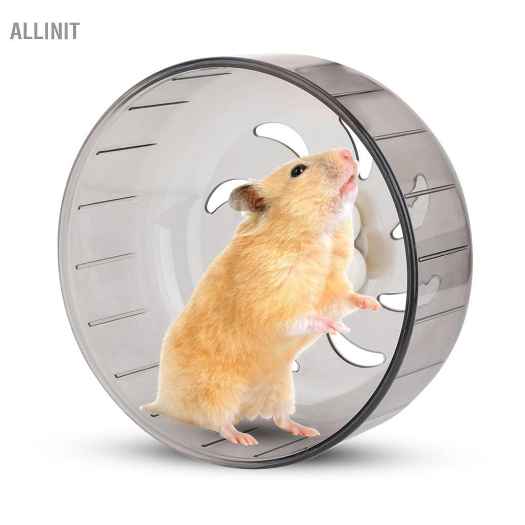 Allinit Allinit Hamster Racing ล้อ 13 ซม.ขนาดเล็กสำหรับสัตว์เลี้ยง Quiet ของเล่นพลาสติกหนูแฮมสเตอร์ Gerbils หนูตะเภา ราคา ถูกที่สุด ดีลบีเคเค แกลเลอรีภาพที่ 4