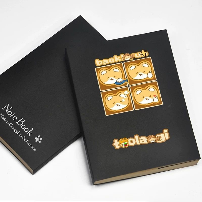 Teolaegi Teregi สินค้าน่ารักการ์ตูนสินค้า Baekhyun พัดลมเชียร์ของขวัญโน๊ตบุ๊ค Notepad g