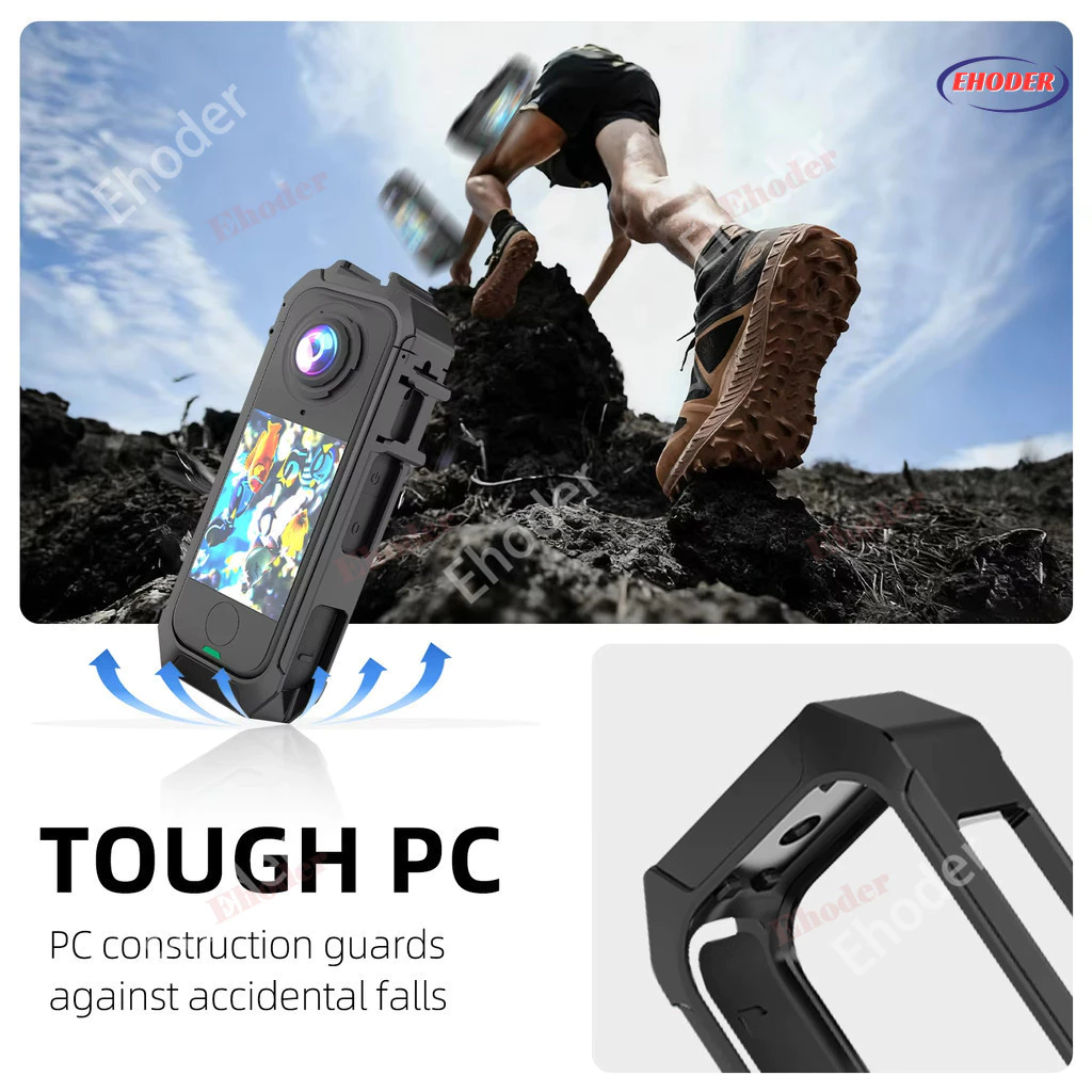 PC กรอบกรงสําหรับ Insta360 X4 Air X5 กันกระแทกกรอบสําหรับ Insta360X4Air Insta360x4 Insta360X5 กล้องอุปกรณ์เสริม thumbnail 6