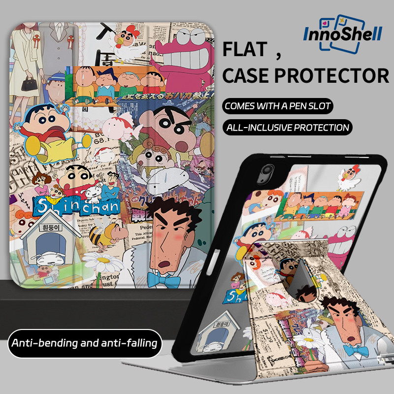 Case iPad Air6 air11 pro11 2018 2022 360°rotation gen9 เคส gen11 เคสไอเเพด เคสไอแพดเจน gen10 เคสไอแพ