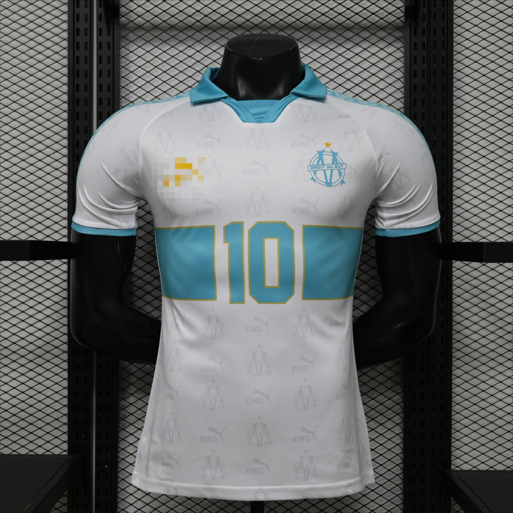 ผู้เล่นเวอร์ชันใหม่ 2627 Marseille Retro Casual S-3XL