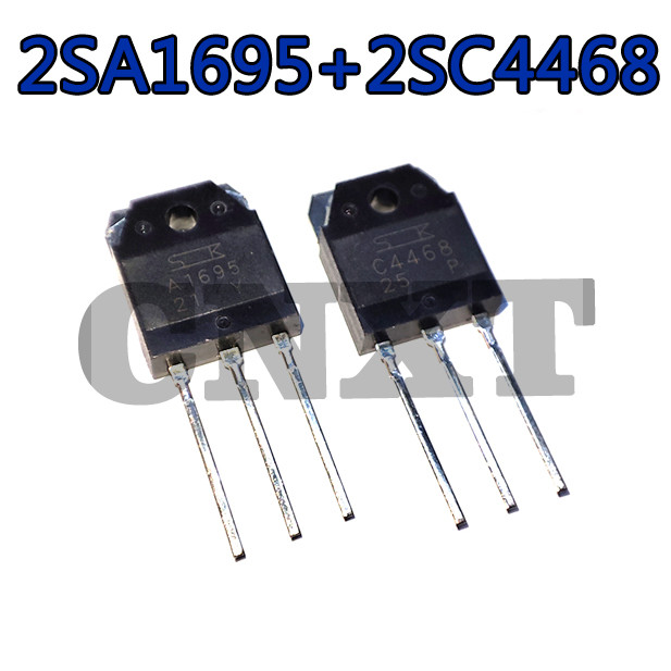 1PCS 2SA1695 2SC4468 C4468 A1695 TO-3P สายสัญญาณเสียง