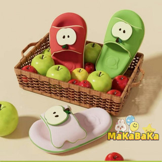 รองเท้าแตะแอปเปิ้ลพายขายดี รองเท้าแตะฤดูร้อนในร่มและกลางแจ้ง…