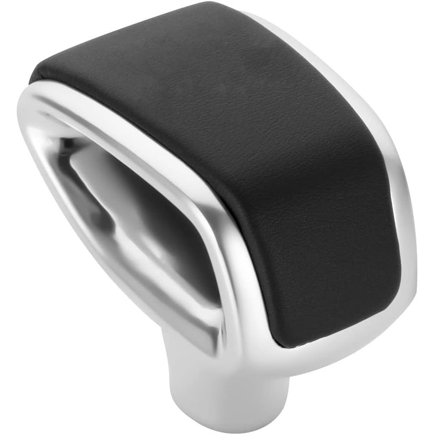 หนังสีดําเกียร์ Shift Knob, เกียร์รถ Stick Shift Knob Shifter Lever, Fit สําหรับ W463 G500 G350 G63 