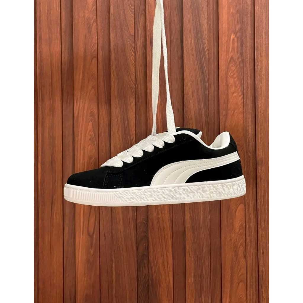 SUEDE XL ON รองเท้าผ้าใบลําลองสําหรับผู้ชายและผู้หญิง อ้วน หนา