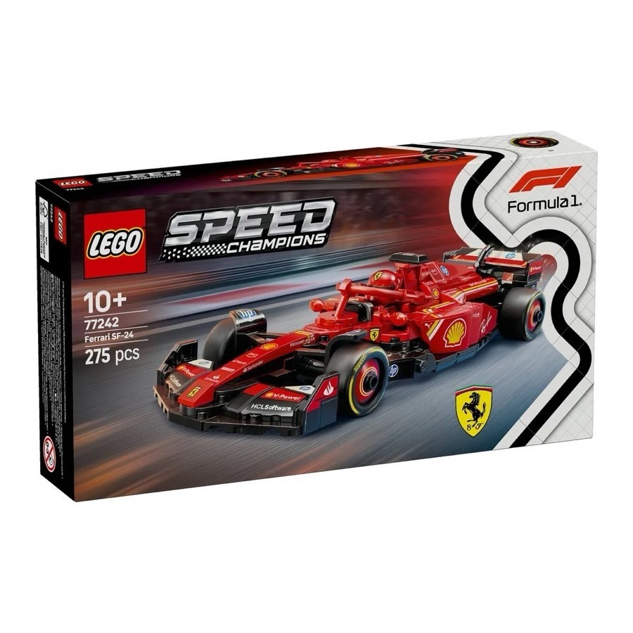 LEGO Speed Champions Ferrari SF-24 F1 Race Car 77242 (#30630
