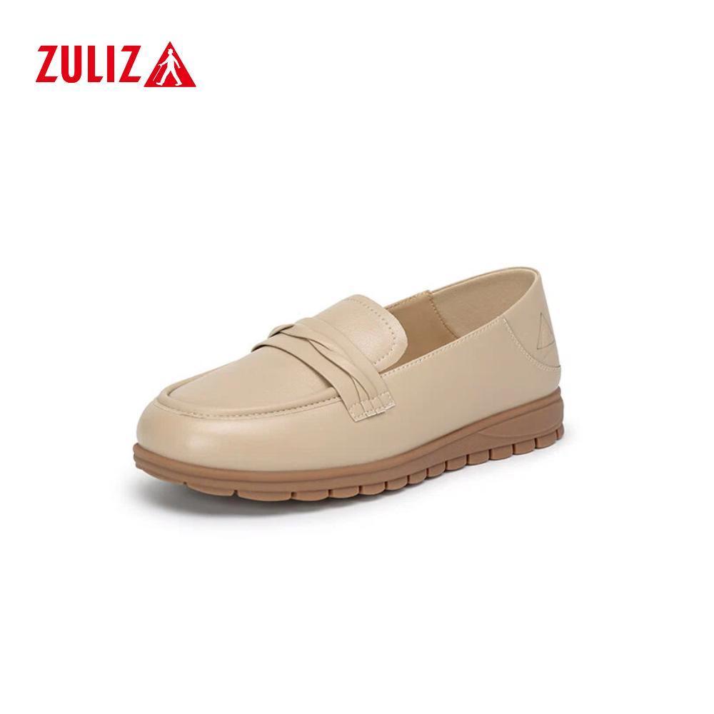 ZULIZ รองเท้าโลฟเฟอร์ รุ่น 25328030J สำหรับผู้หญิง สวมสบาย ส้นแบน รองเท้าเพื่อสุขภาพ คุณภาพสูง ราคา ถูกที่สุด ดีลบีเคเค