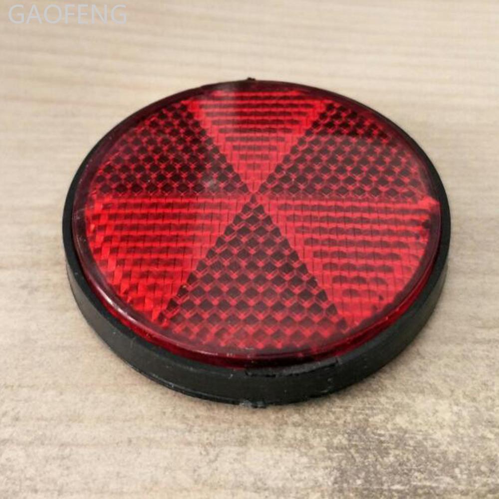 GAOFENG 1 PC Lattice Reflectors พลาสติกรอบ Reflectors รถจักรยานยนต์ ATV Dirt Bike รถ Reflector ความป