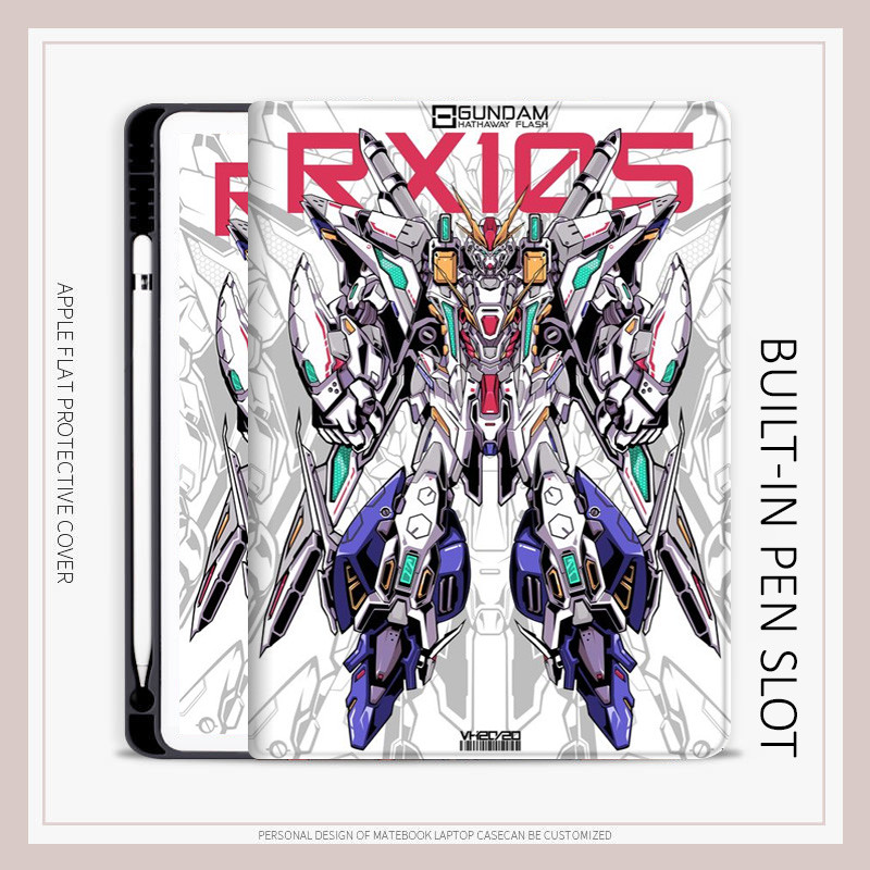 Mobile Suit Gundam สําหรับ A16 air M3 M5 air4/5/6 air7 10.2 gen7/8/9 mini4/5/6/7 8 iPad ใหม่ pro11 p