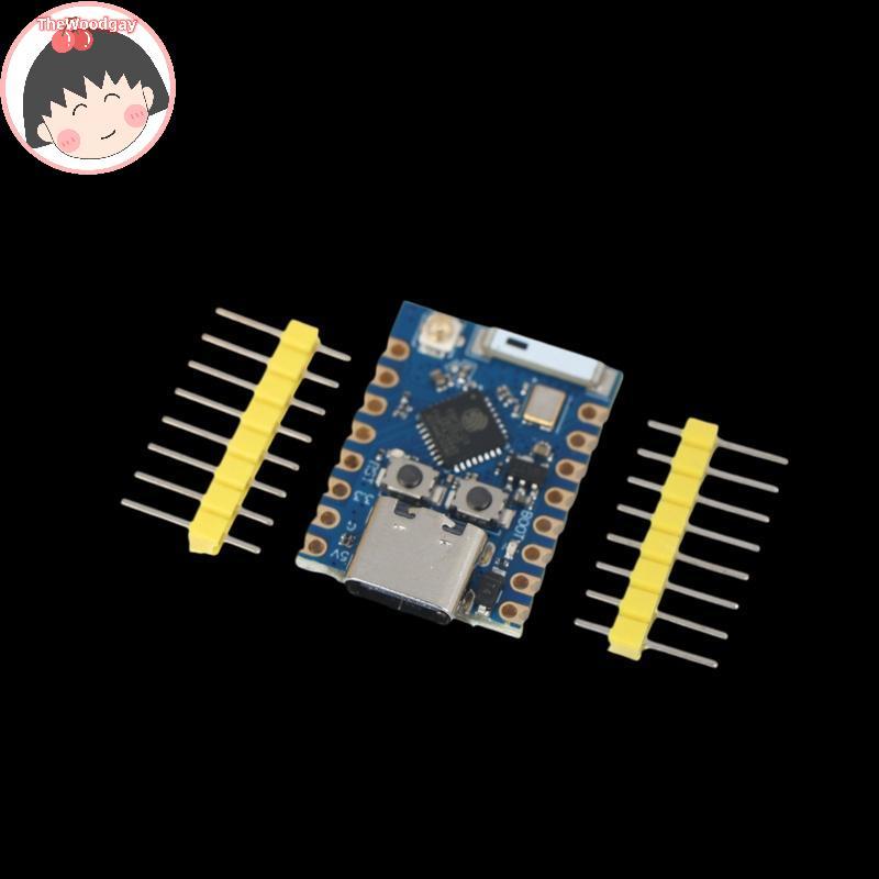 TheWoodgay ESP32-C3 Pro บอร์ดพัฒนา WiFi โมดูล ESP 32 บอร์ดพัฒนา ESP32C3FN4 ชิป Onboard สําหรับโครงกา