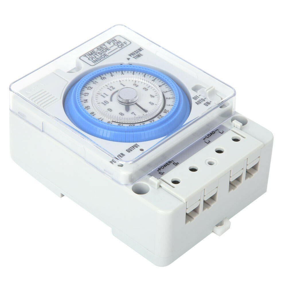 Timer Switch รุ่น TB388 ตัวตั้งเวลา ใช้กำลังไฟ12V/24V/220V DC/AC ไทม์เมอร์ ทามเมอร์ นาฬิกาตั้งเวลา 24 ชม - รูปที่ 4