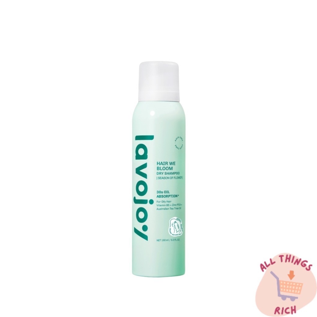 lavojoy Hair We Bloom Dry Shampoo Season of Flower ลาโวจอย สเปรย์แชมพู ลดผมมัน ไม่ทิ้งคราบ 150ml