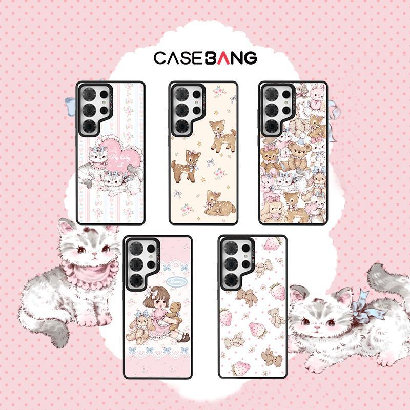 CASEBANG Sweet Dreams Series เคสแม่เหล็ก ImagiSnap แบบถอดเปลี่ยนได้ ป้องกันการตกหล่นทหาร เข้ากันได้กับ Samsung S24–S26 Ultra