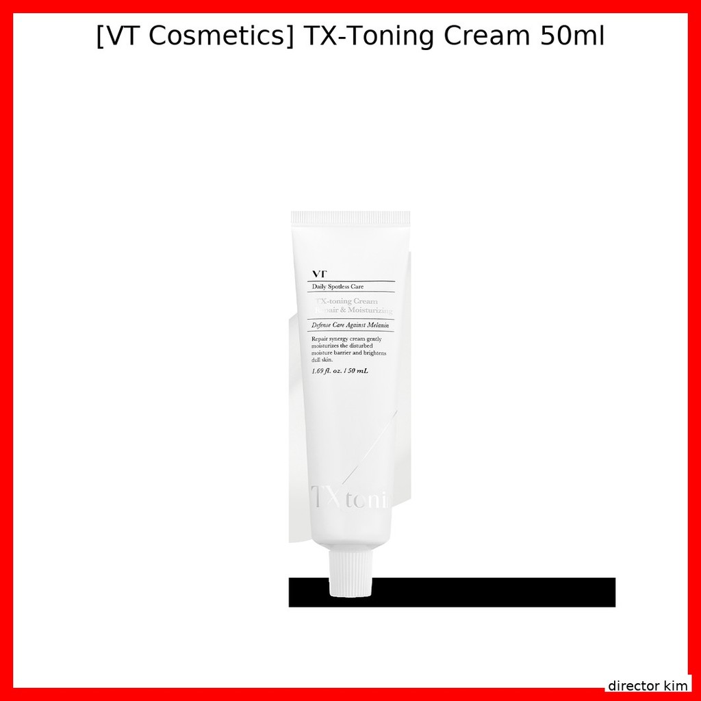 [VT Cosmetics] TX-Toning Cream 50ml / Hydrating, Radiance by director kim