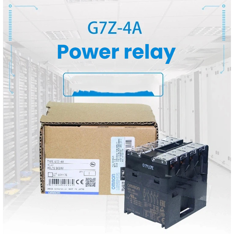 ของแท้ Omron รีเลย์ไฟแท้ G7Z-4A 24VDC/G7J-4A-B DC24V