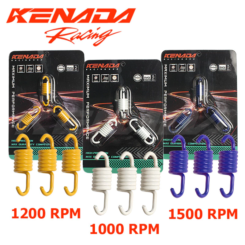สปริงเกี่ยวครัชแต่ง 3 ก้าน PCX150 160 ADV160 Click125 150i Lead Giorno FORZA XMAX NMAX155 AEROX Mio Fino Nouvo 1200 1300 1500 RPM thumbnail 6