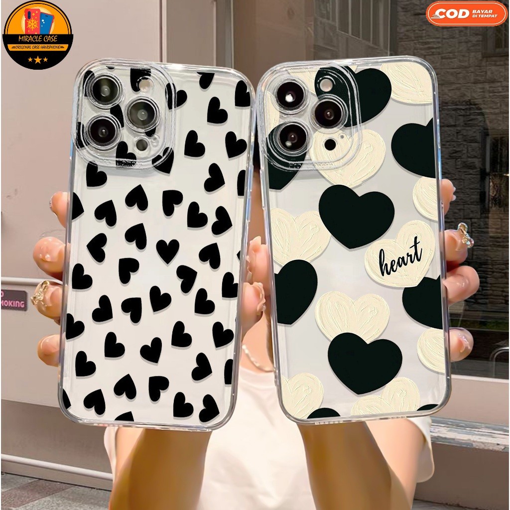 HP LOVE Motif Case IPHONE IP 6 IP 7 IP 8 IP 11 IP 13 IP 12 IP 14 PROMAX IP XR IPX 7+ MIRACLE CASE Pr